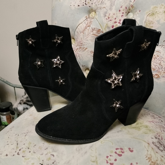 Anna Sui X Inc ⭐ Star Booties - Picture 1 of 6